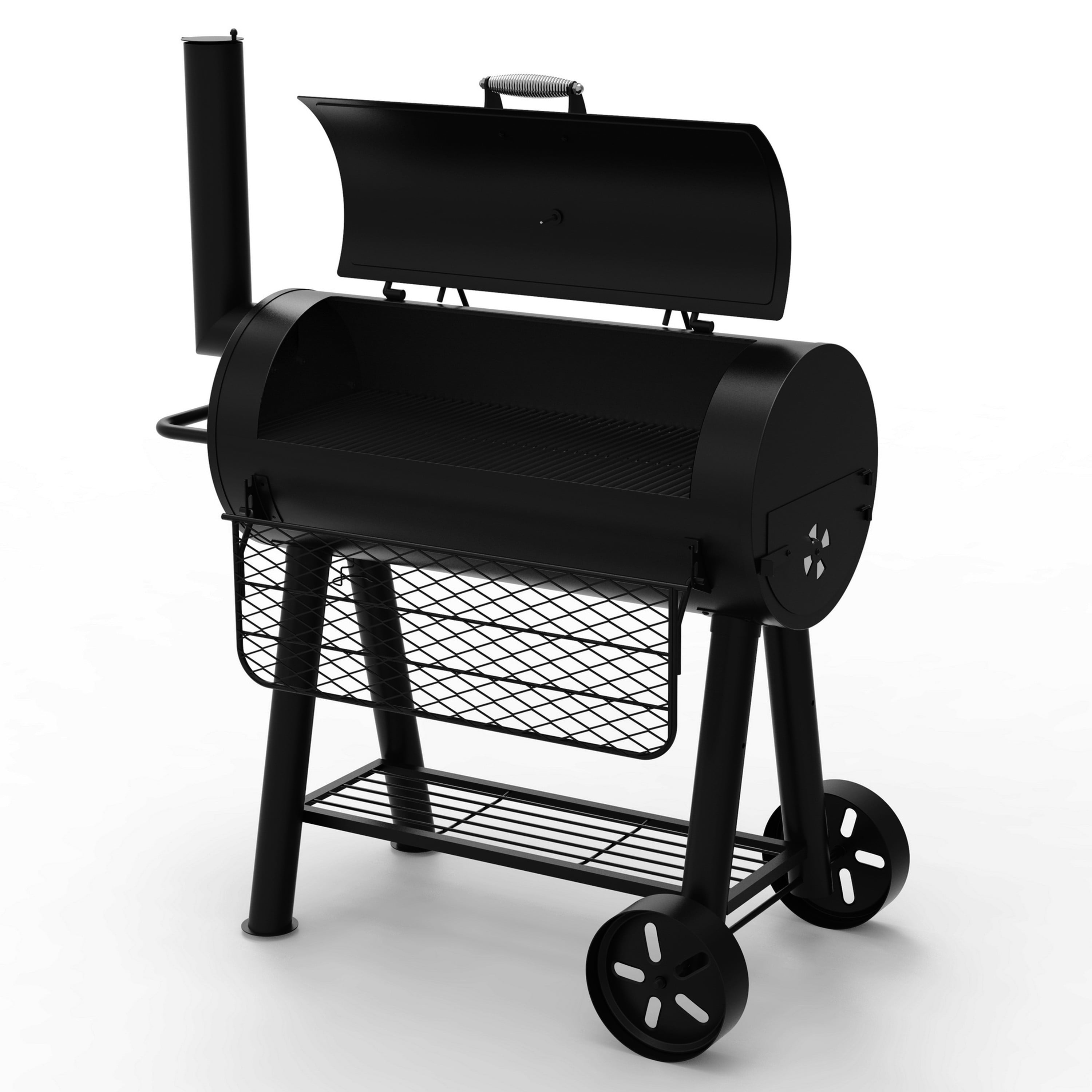 Dyna-Glo Signature Series Heavy-Duty Barrel Charcoal Grill - Walmart.com