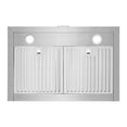 thumbnail image 2 of RCA 30 in. Sterling Collection 400 CFM Ducted T-Shape Wall Mount Range Hood, Push Buttons, LEDs, Stainless Steel, 2 of 18