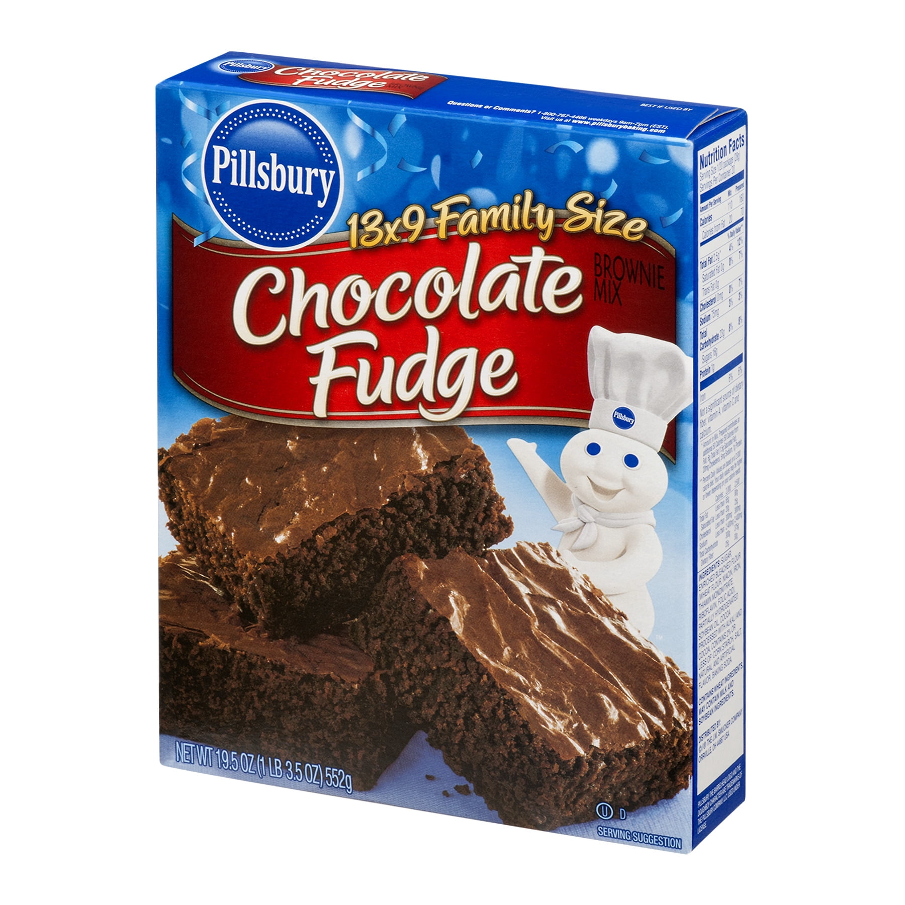 Pillsbury Brownie Mix Chocolate Fudge Family Size