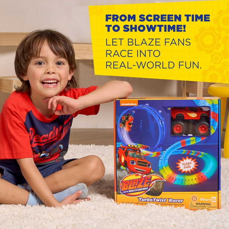 JitteryGit, Nickelodeon Blaze and The Monster Machines STEM Race