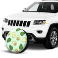 thumbnail image 2 of Kll Avocado Tire Cover,Universal Wheel Tire Cover For Trailer, Rv, Suv, Truck,Camper And Many Vehicle,(15 Inch), 2 of 7