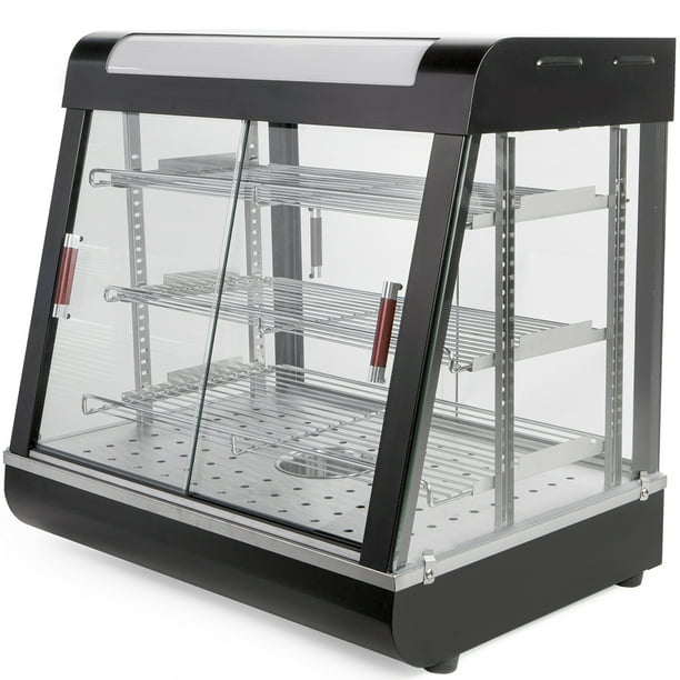 Ensue 27" Commercial Food Heating Display Warmer Show Case Food