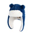 thumbnail image 1 of FlapJackKids - Sherpa Trapper Hat - Navy - Large (4-6Y), 1 of 3