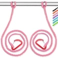 thumbnail image 1 of Correa de remo para kayak OCEANBROAD, elástica, 1,4 a 2,1 m, rosa, paquete de 2, 1 of 6