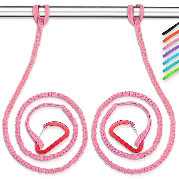Correa de remo para kayak OCEANBROAD, elástica, 1,4 a 2,1 m, rosa, paquete de 2