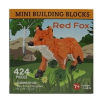 Mini Building Blocks - Red Fox
