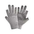 thumbnail image 2 of Mitones Hombres Guantes de Invierno Pantalla Táctil Guantes Térmicos Resistentes al Agua Guantes de Ciclismo para Acampar Trabajo Senderismo Motocicle Gris Mostrar 2 Dedos, 2 of 7