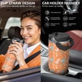 thumbnail image 5 of Modern 30oz Handheld Travel Tumbler with Handle – Double Wall Stainless Steel Insulated Cup, Flip Straw Lid, Leak-Proof & BPA-Free for Hot and Cold Drinks – Durable Coffee & Juice Mug White, 5 of 7