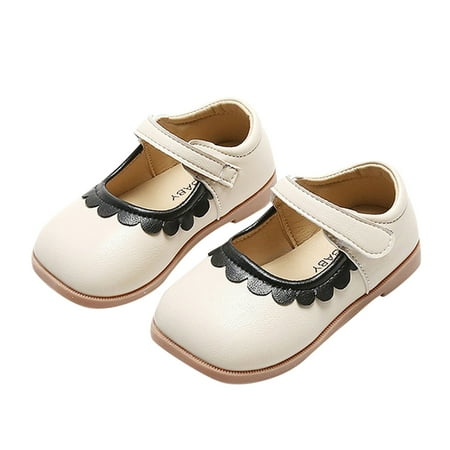 

Qufokar Toddler Girls Shoes Size 6 Girls Mukluk Boots Summer And Autumn Girls Boots Cute Flat Solid Color Lace Hook Loop Casual Comfortable
