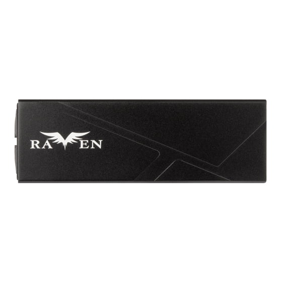SilverStone Technology RVS03 10 Gbps SuperSpeed USB-C 3.2 Gen2 to NVMe & SATA M.2 SSD Enclosure, Black