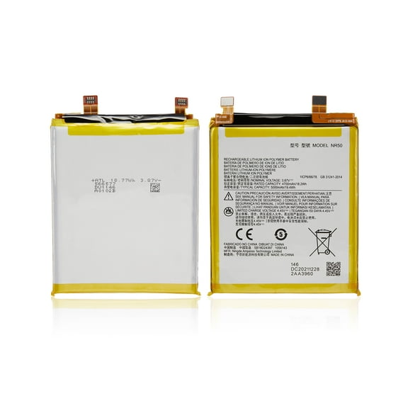 Replacement Battery Compatible For Motorola Edge X30 5G (XT2201-2/6 / 2021) / Edge Plus (XT2201-4 / 2022) / Edge 30 Pro (XT2201-1 / 2022) (NR50)