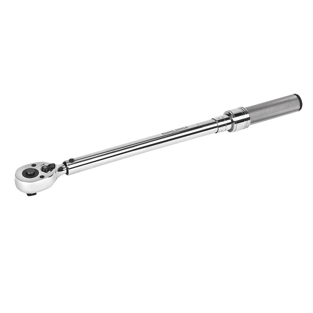 Klein Tools 57000 14 in. Length, 3/8 in. Torque Wrench Square Drive