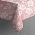 thumbnail image 2 of Floral 42" Square Waterproof Tablecloth, Floral Print Polyester Table Cover, 2 of 6
