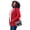 Vibrant Red, variant on Women's Plus Size Ariana Knit Blazer