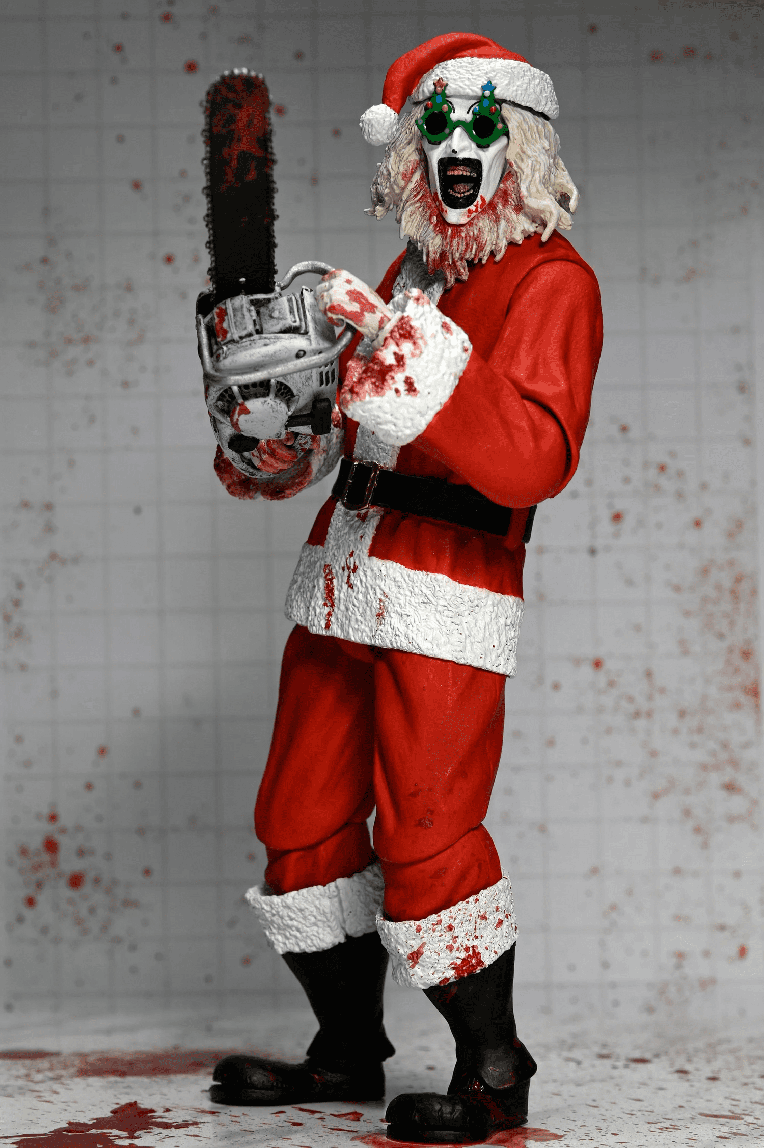 Terrifier - Ultimate Bloody Santa Suit Art the Clown 7-Inch Scale Action Figure