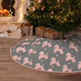 thumbnail image 6 of Kdxio Poodle Dog Print Christmas Tree Skirt Christmas Xmas Tree Skirts Mat for New Year Holiday Christmas Party Decorations-48", 6 of 7
