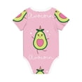 thumbnail image 2 of Rocae Cute Avocado for Baby Climbing Clothes Soft Baby Romper for Active Infants Comfortable and Breathable Crawling Jumpsuit Unisex Baby Outfit 3 Months, 2 of 8