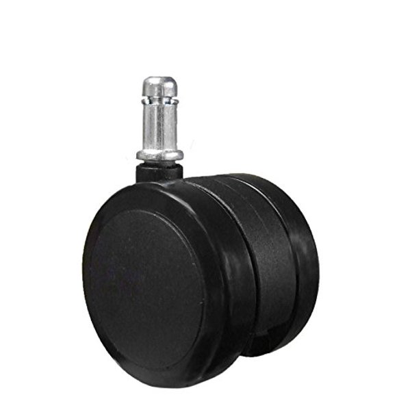 chairpartsonline Roue Souple pour Planchers de Bois Franc - 5 Roulettes Compatible Herman Miller Aeron