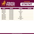 thumbnail image 3 of Metrix Premium Chassis Parts - 4 PC Front & Rear Sway Bar Stabilizer End Link Kit Fits 15-28 Audi Q3, 05-06 Seat Altea (Mexico), 12-19 Volkswagen Beetle, 12-13 Golf R, K80478, K80482, 3 of 11
