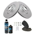 thumbnail image 2 of TRQ Front Ceramic Brake Pad & Coated Rotor Kit w/Chemicals for Cadillac CTS BKA24192, 2 of 6