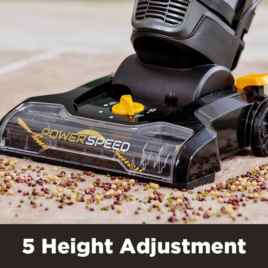 Eureka Power Speed Pro Upright Vacuum, Lightweight, Powerful, For Carpet and Hard Floor, Pet Turbo, NEU181D