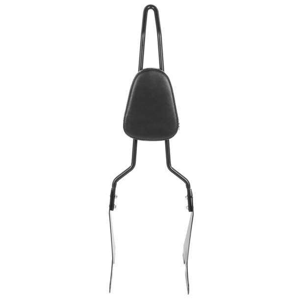 Almohadilla de respaldo, almohadilla de barra Sissy a prueba de óxido, pasajero de motocicleta confiable de acero de fácil instalación para conjunto de respaldo de motocicletaLandVehicles Fyydes Descripción de la referencia