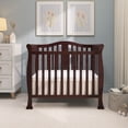 thumbnail image 3 of Dream On Me Naples 4-in-1 Convertible Mini Crib, Espresso, 3 of 11