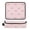 Pink Bow Pattern, variant on Hair Tool Organizer Bag with Heat Resistant Mat Removable Travel Storage Case for Hot Air Brushes Curling Irons Butterfly Knot Decoration
