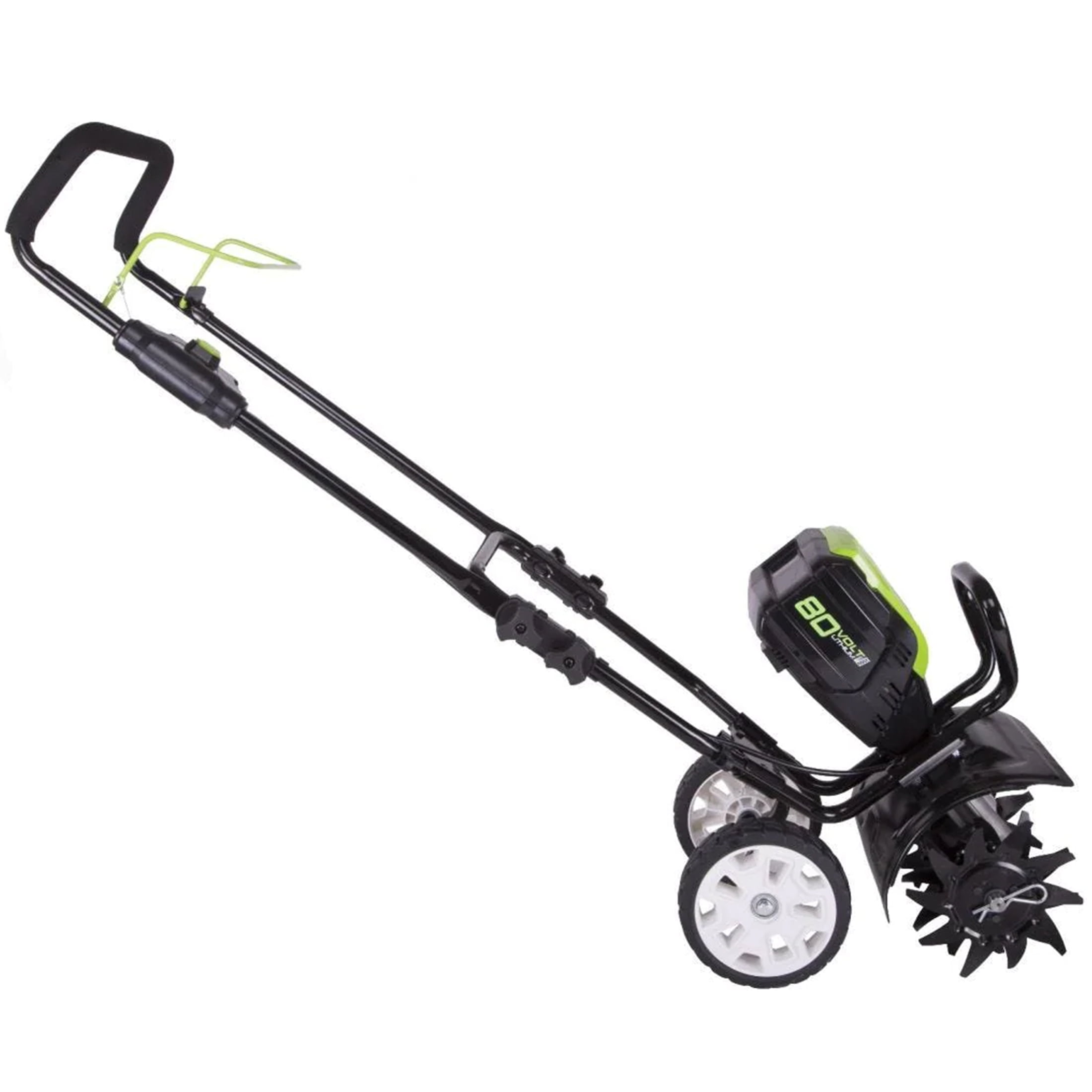Greenworks 80V 10" Tiller + (1) 2Ah Battery & Charger 2800302VT