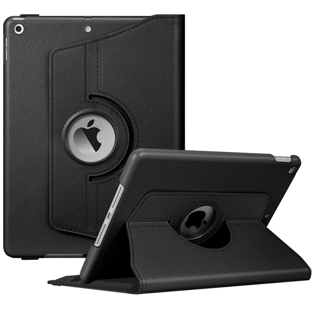 Funda giratoria Fintie para iPad de 9ª, 8ª y 7ª generación de 10,2 pulgadas, color negro
