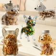 thumbnail image 5 of Dog Candy Jar with Lid, Decorative Dog Treat Storage Container for Kitchen, Candy Dish for Home, Unique Themed Cookie Jar, Cute Pet Lover Gift, Decorative Jar for Snacks(D,1PC), 5 of 7
