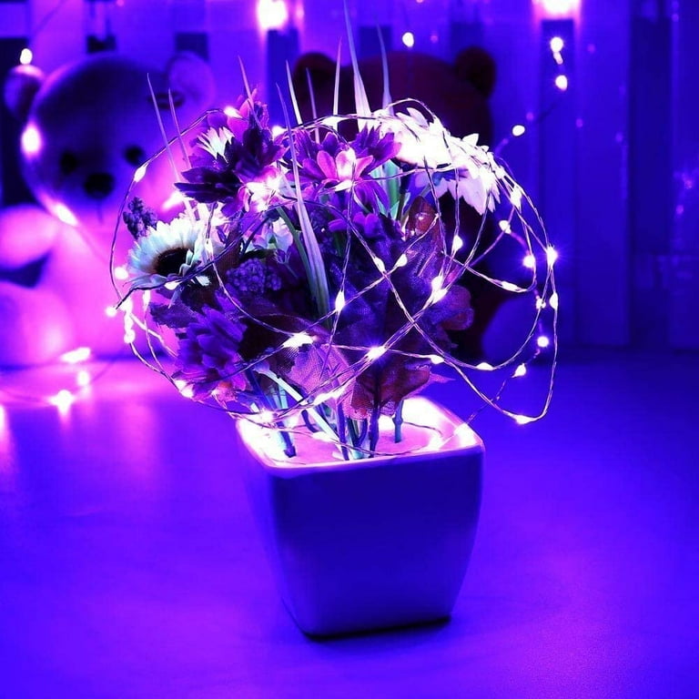 IMAGE 66ft Solar Rope Lights Outdoor - 200 LED Warm White, Waterproof, 8 Modes With Remote & Timer