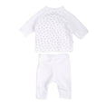 thumbnail image 2 of Conjunto Baby Creysi Unisex 3 Meses Estampado Estrellitas Blanco 2 Pzas, 2 of 3