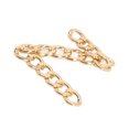 thumbnail image 2 of Cadena Delgada De Aluminio Correa De Cadena Reemplazable Para Bolso Pulsera Tobillera Accesorios De Bricolaje 10m Oro, 2 of 12