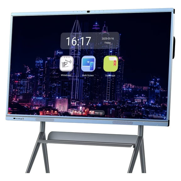 OH Smartboard 65inch Multi Touch Reverse Control IR Touch Rotatable 4K Monitor Wireless 5G/WiFi Connectivity for Digital Signage, School & Conferences