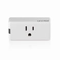 thumbnail image 1 of Mini enchufe inteligente Leviton Decora Smart Grounded, paquete de 1, 1 of 1