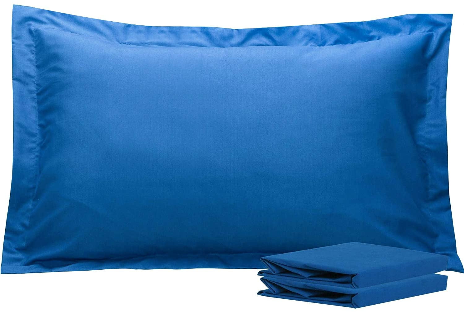 King Pillow Shams, Set of 2, 100 Brushed Microfiber, Soft and Cozy