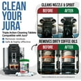 thumbnail image 2 of WWS-Jura Compatible Cleaning Tablets. 30 Tablets Cleaning. Coffee Cleaning Tablets - Cleans Internal Parts, Portafilter, Inaccessible Areas. Use On All Home & Pro Jura Coffee Machines., 2 of 4