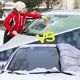 thumbnail image 4 of Cubierta de nieve para parabrisas de coche, nieve, hielo, escarcha, protección UV completa, protección solar impermeable grande y sombra para todos los coches, camiones, SUV Adepaton 2034424, 4 of 9