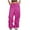 A-Hot Pink, variant on Wyobmus Women Low Waisted Drawstring Wide Leg Cargo Pants 2024 Trendy Casual Baggy Joggers Pants With Pockets F-White