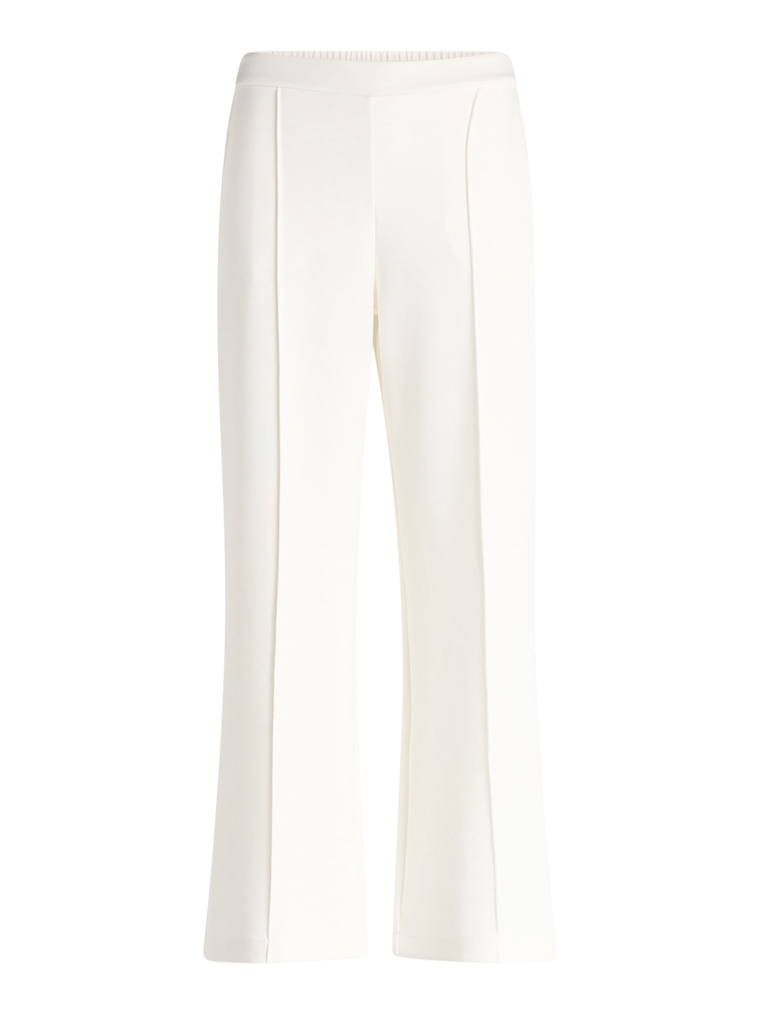 Scoop Women’s and Women’s Plus New Scubaknit Seamed Sweatpants, Regular and Short Lengths, Sizes XS-4X