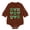 Brown, variant on Coerni Four Leaf Clover Romper for Baby Boys Girls Bowknot Sweatshirt 𝐎nesie Cute Easter Clothes Cotton Warmly Spring Outwear
