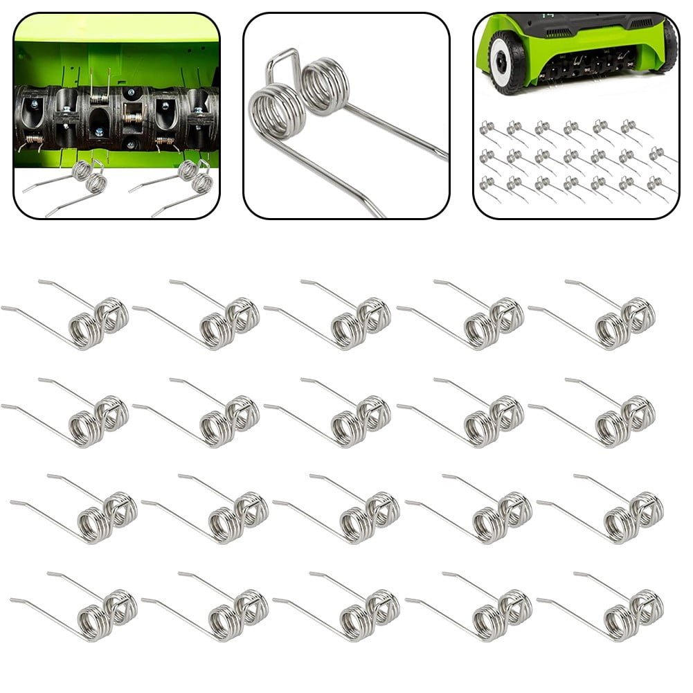 Replacement Dethatcher Tines For Greenworks 27022 2500600G Lawn Mower Compatible Replacement Hoe Teeth Gardening Tools 54Pcs