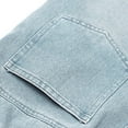 thumbnail image 3 of Girls' Pants Elastic High Waist Ripped Wide-Leg Palazzo Denim Pants Teen Girl Clothes Pants Girls 4-5 Years Girls Fashion, 3 of 8