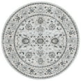 thumbnail image 4 of SAFAVIEH Isabella Kiana Floral Bordered Area Rug, Light Grey/Cream, 3' x 5', 4 of 9