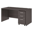 thumbnail image 1 of Studio C 60W Office Desk with File Cabinet in Storm Gray - Engineered Wood, 1 of 8