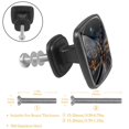thumbnail image 3 of 4 Pcs Cabinet Handle Drawer Pulls Christmas Night Knobs with Screws Square Furniture Office Cabinet Knob Decoration, 3 of 7