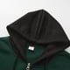 thumbnail image 3 of pstuiky mangas largas para hombre, Chaqueta con capucha y cremallera para hombre, con bloques de color y manga larga de terciopelo. camisetas de hombre m, 3 of 8