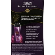 TROJAN Arouses & Intensifies Lubricant 3 oz (Pack of 4)