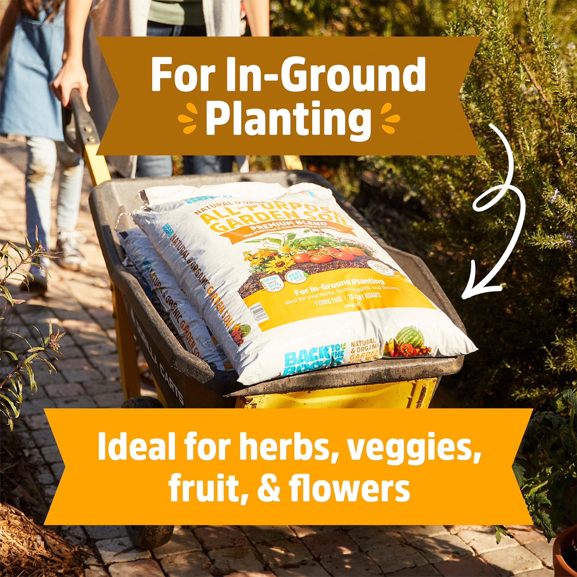 Organic Value Bulk Garden Soil Pallet (30 1 cu. ft. bags)